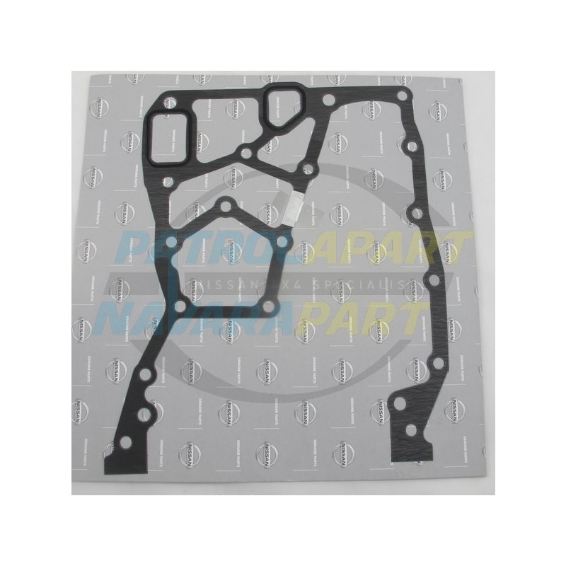 Genuine Nissan Navara D22 TD27 Timing Cover Backing Plate Gasket