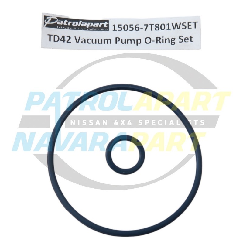 Genuine Nissan Navara D22 TD27 QD32 Vac Pump Orings