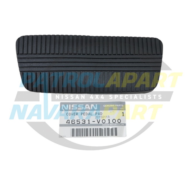 Genuine Nissan Navara D22 KA24 Auto Brake Pedal Pad Rubber