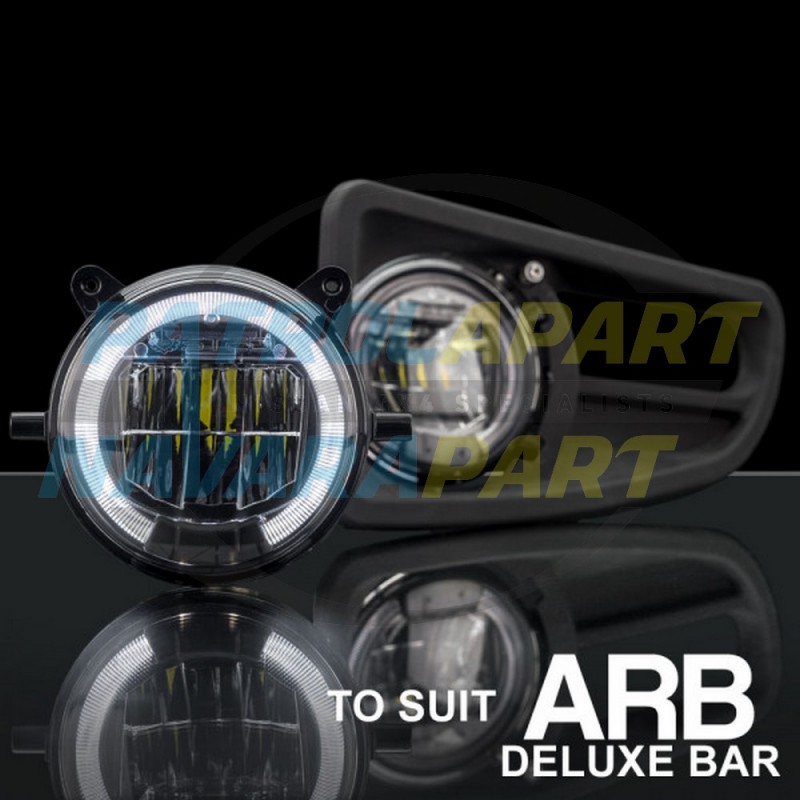 STEDI LED Fog light with Daytime Running Lamp Upgrade for ARB Deluxe Bullbar