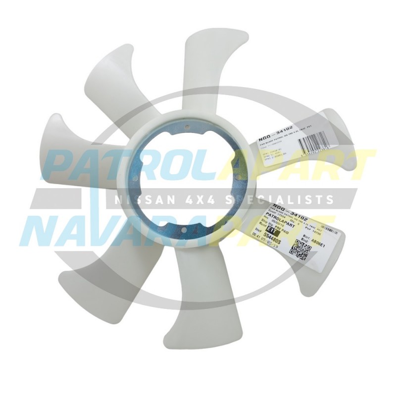 Diesel Fan Blade for Nissan Navara D22 QD32 3.2L 1997 on