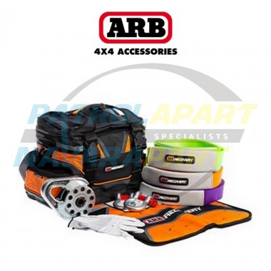 ARB Premium Recovery Kit with Bag, Snatch, Tree Truck, Winch Ext, Block, Damper, Shackles & Gloves