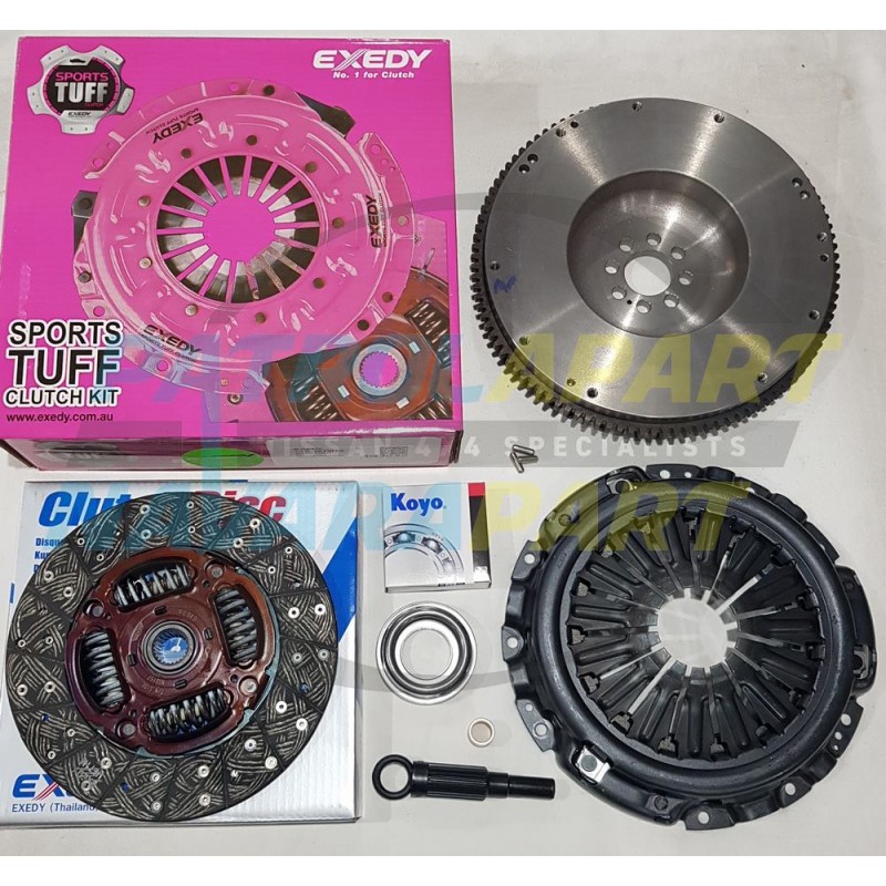 HD Clutch Kit with Solid Flywheel suit Nissan Navara D40 YD25