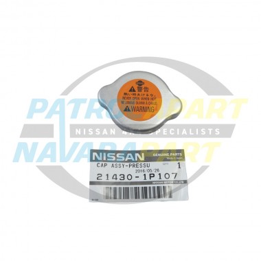 Genuine Nissan Navara D40 D23 NP300 Radiator Cap Blank