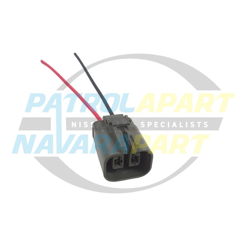 Alternator Wiring Plug for Nissan Navara D22 2 pin plug