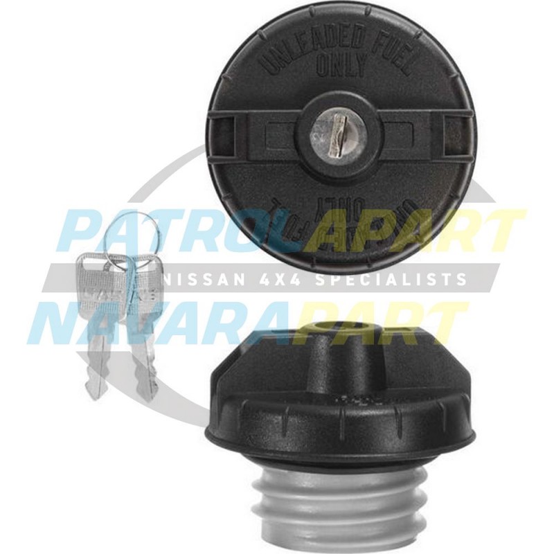 Locking Fuel Cap Suit Nissan Navara D22 YD25 ZD30 VQ30 Fuel Cap