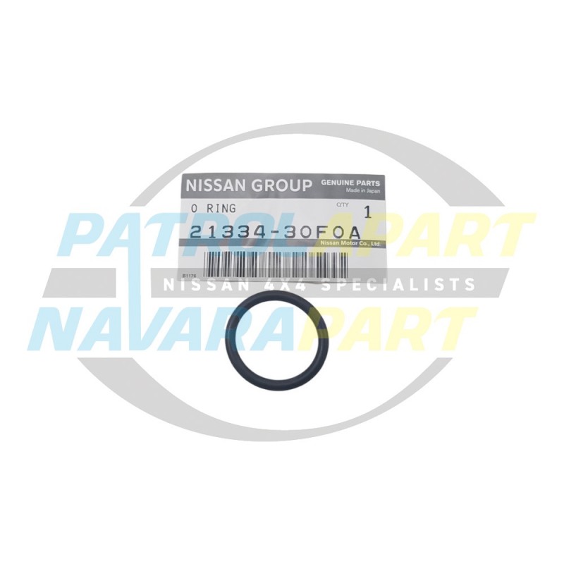 Genuine Nissan Navara D22 D40 R51 YD25 Oil Cooler Banjo Bolt Oring