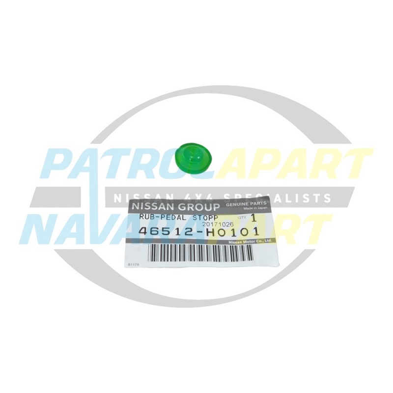 Genuine Nissan Navara D22 Brake Pedal Stopper Pad 1997 - 2015