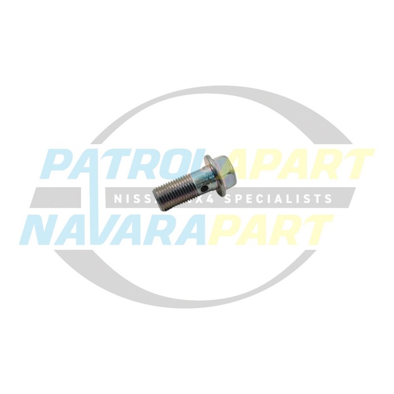 Genuine Nissan Navara D23 D40 R51 Banjo Bolt for Rubber Brake Hoses