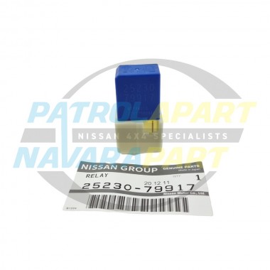 Genuine Nissan Navara D22 D40 D23 NP300 Blue 4 Pin Relay