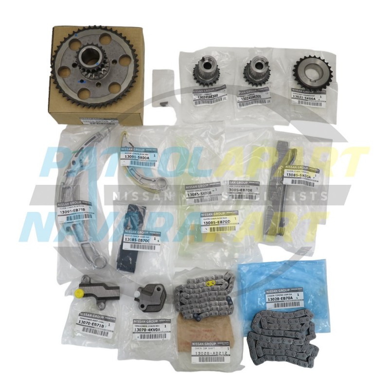 Genuine Nissan Navara Spanish D40 VSK YD25 Timing Chain Kit 2010 Onwards