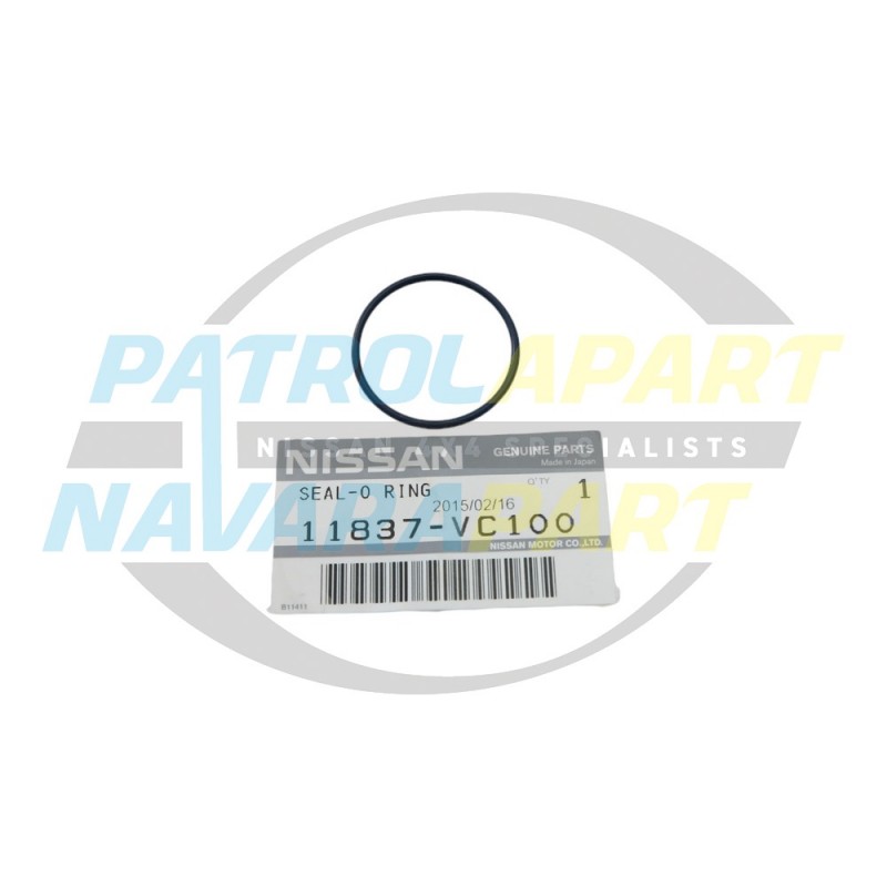 Genuine Nissan ZD30 O-Ring for Oil pipe at back of Head