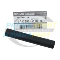 Genuine Nissan EGR Straight Heater Hose - Nissan Navara D22 ZD30 Late