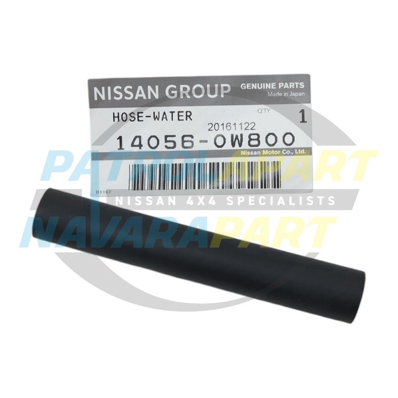 Genuine Nissan EGR Straight Heater Hose - Nissan Navara D22 ZD30 Late