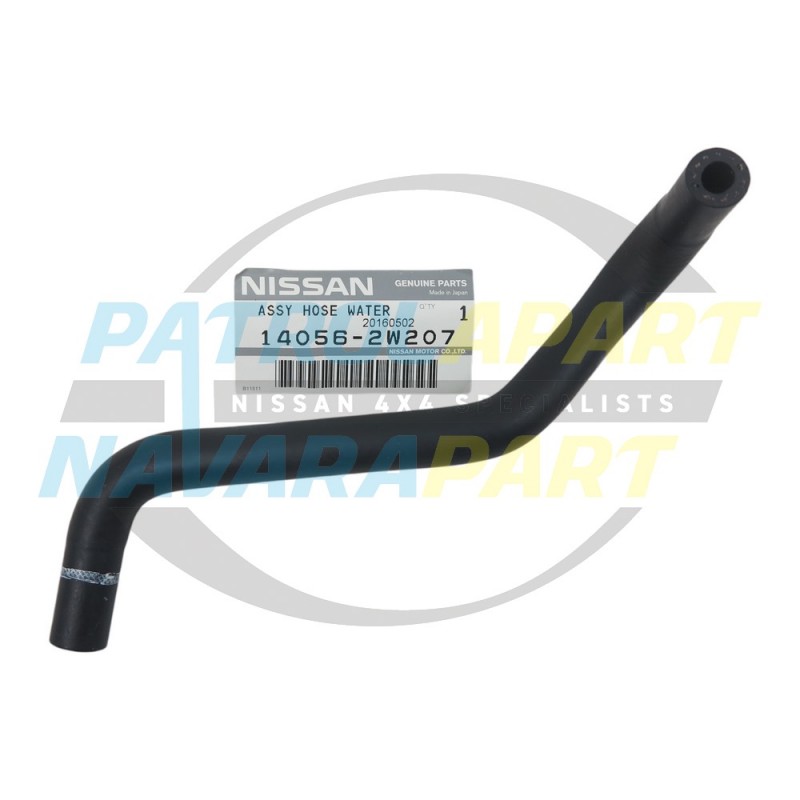 Genuine Nissan Navara D22 ZD30 EGR Valve Water Hose to Engine