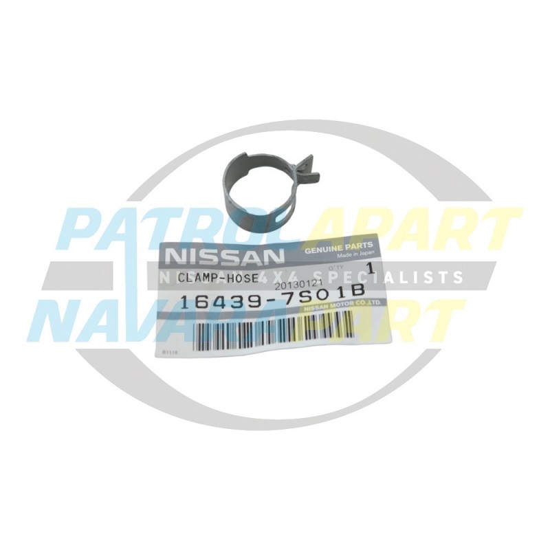 Genuine Nissan Navara D40 R51 YD25 V9X VQ40 Hose Clamp