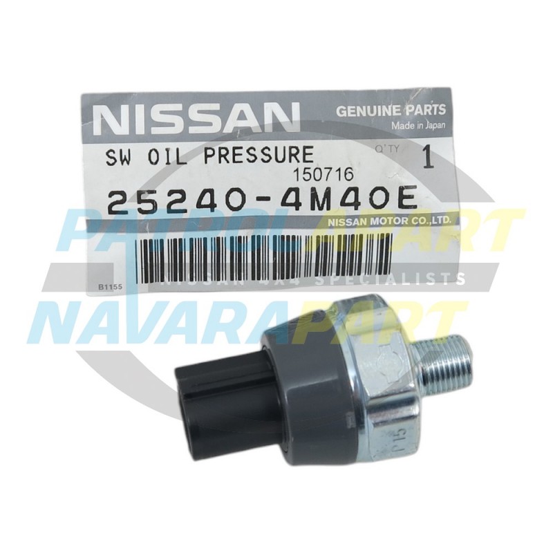 Genuine Nissan Navara D22 D40 YD25 VQ40 Oil Pressure Switch