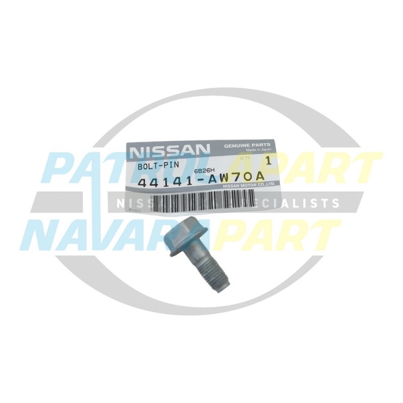 Nissan Navara D22 D40 Genuine Front Caliper Slide Bolt Upper/Lower