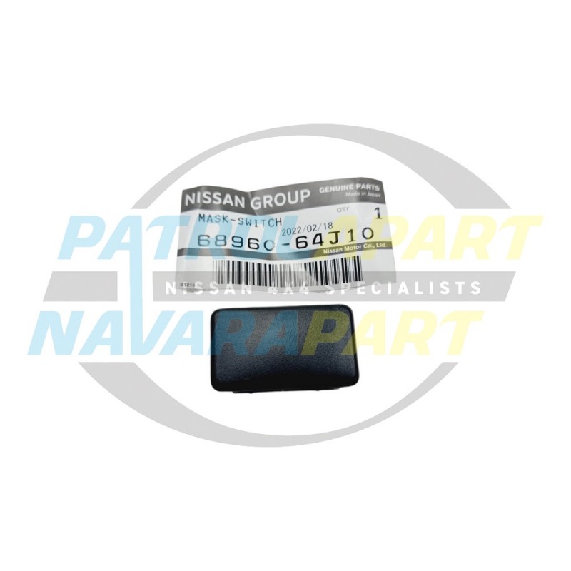 Genuine Nissan Patrol Dash Blank Suit D22 Navara