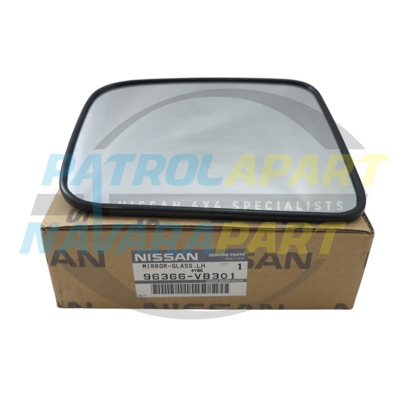 Genuine Nissan Navara D22 LH Mirror Glass