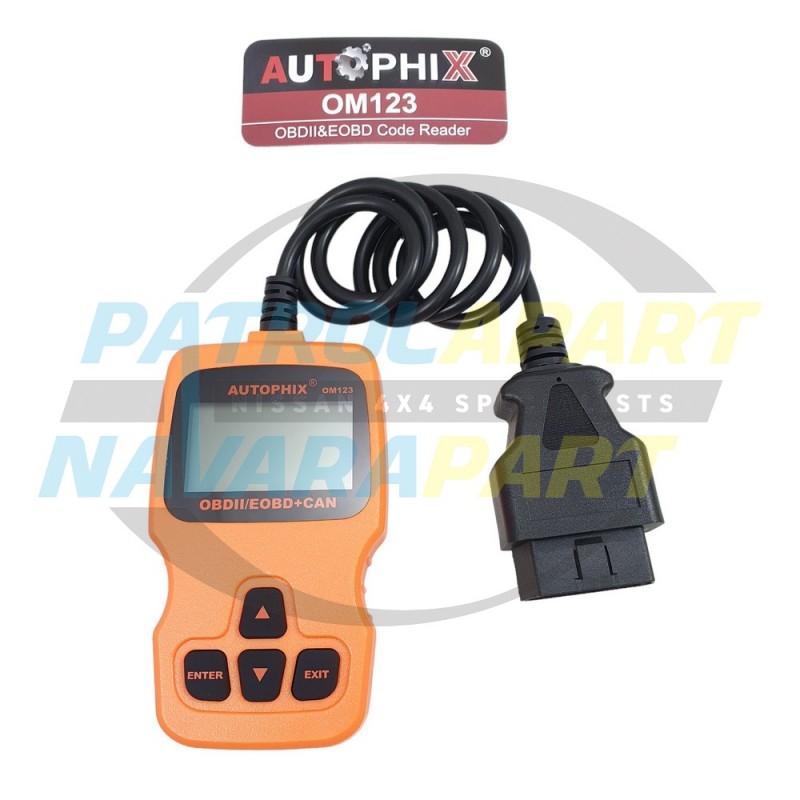 Autophix OM123 OBDII Codes Reader Diagnostic Scan Tool