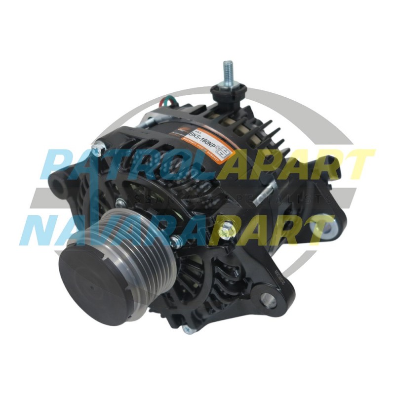 Jaylec High Output Black Series Alternator For Nissan Navara D22 ZD30