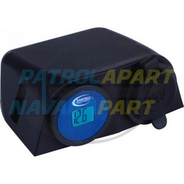 Baintech LCD Meter+Engel Surface Mount suits Nissan Navara Pathfinder