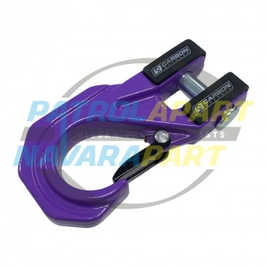 Mega Pro Winch Hook Purple - Carbon Offroad