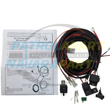 Premium Quality Upgrade Spot Light / Driving Lights Wiring Loom