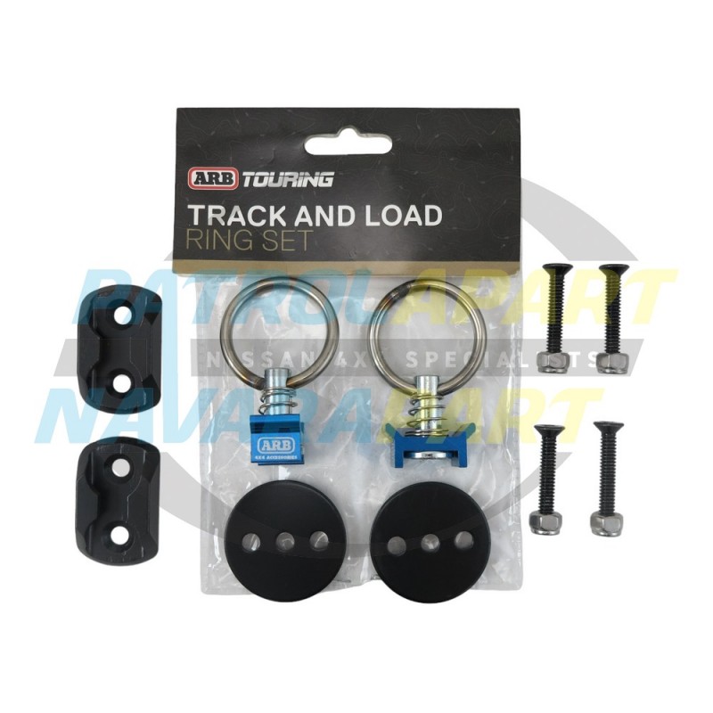 ARB 45mm Aluminium Track and Load Rings Set