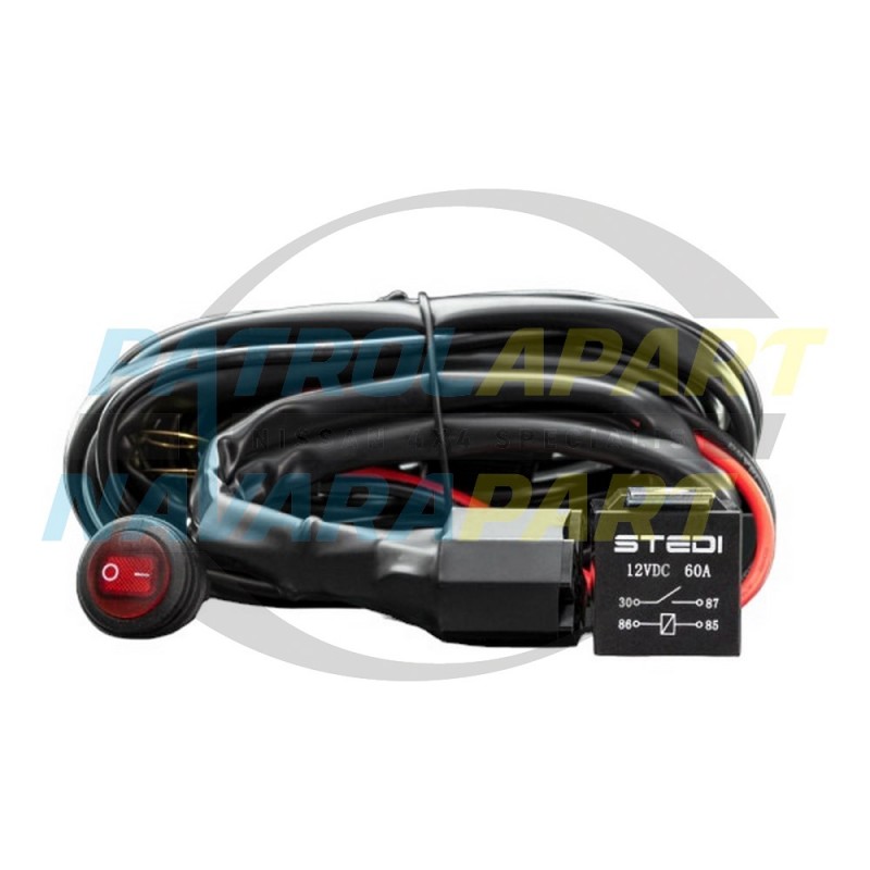 STEDI LED WORK LIGHT WIRING KIT LOOM HARNESS (NOT HIGH BEAM)