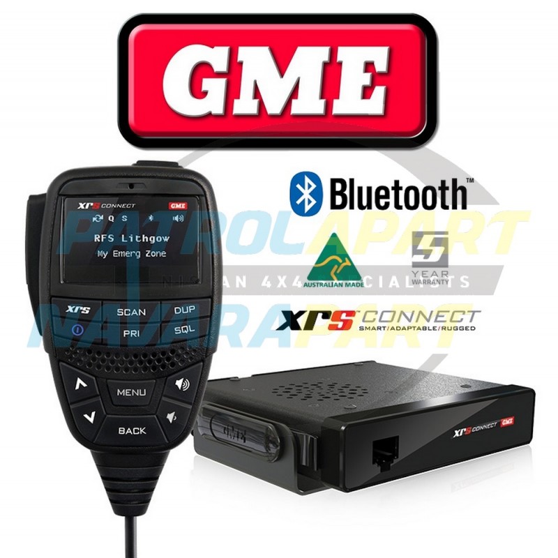 GME XRS Connect 370C Compact UHF CB Radio with Bluetooth