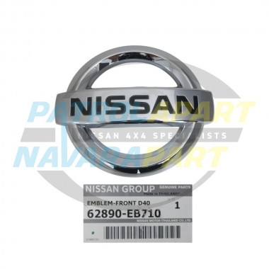 Genuine NIssan Navara Thai D40 MNT Grille Badge