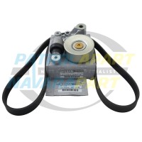 Genuine Nissan Fan Belt Tensioner Kit with Belt - Nissan Navara D22 ZD30