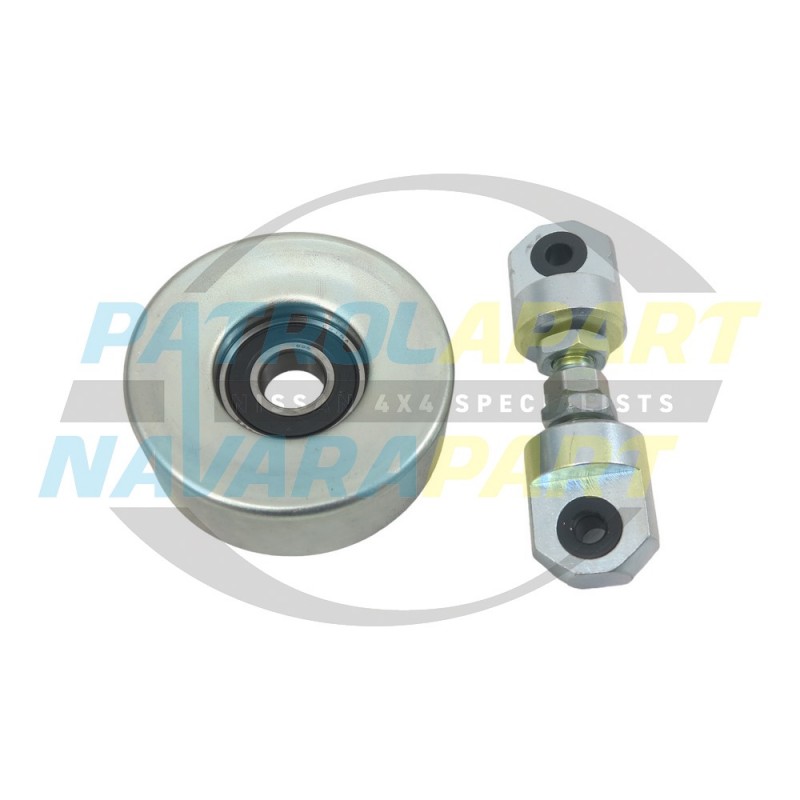 Belt Tensioner Billet and new Pulley Suit Nissan Navara D22 ZD30DDi