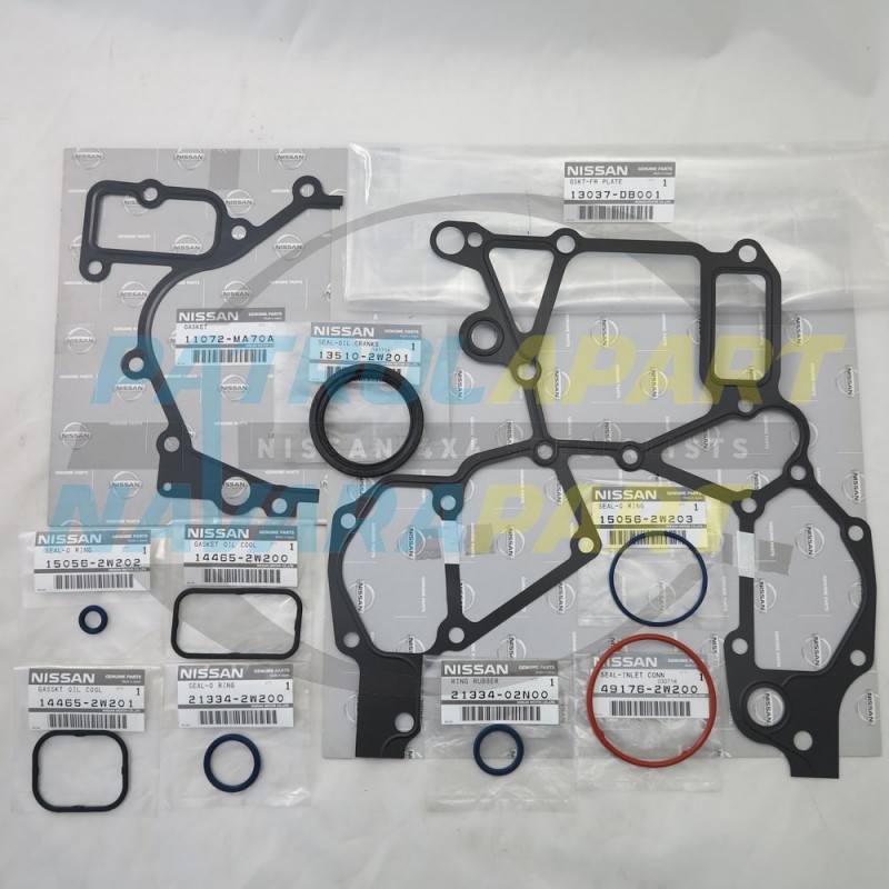 Genuine Nissan Navara D22 Timing Cover Gasket Set Suit ZD30 DDi