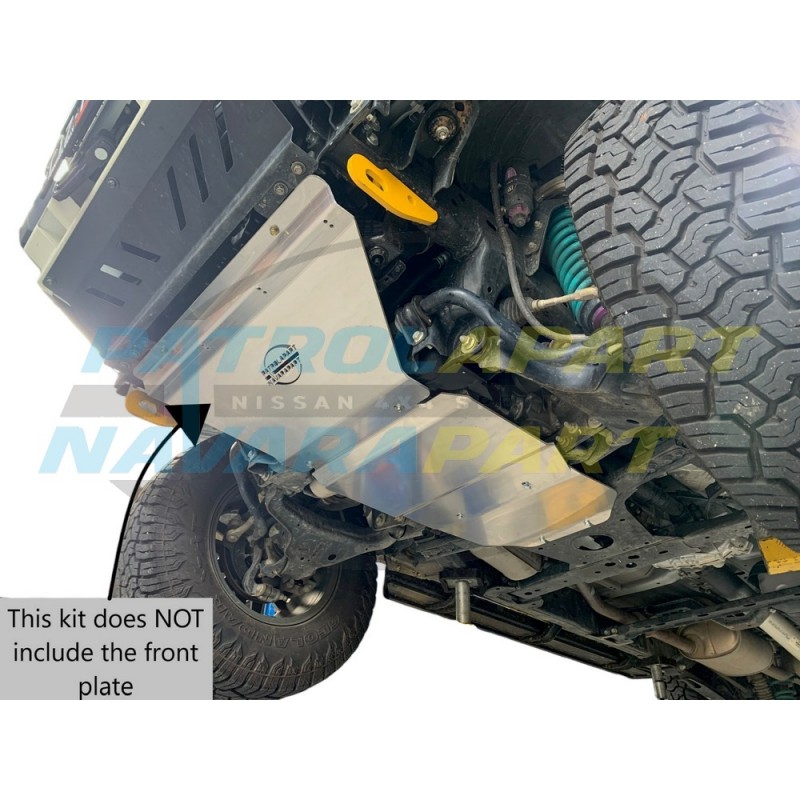 Australian Made Bash Plate 2 Piece Set For Nissan Navara D23 NP300