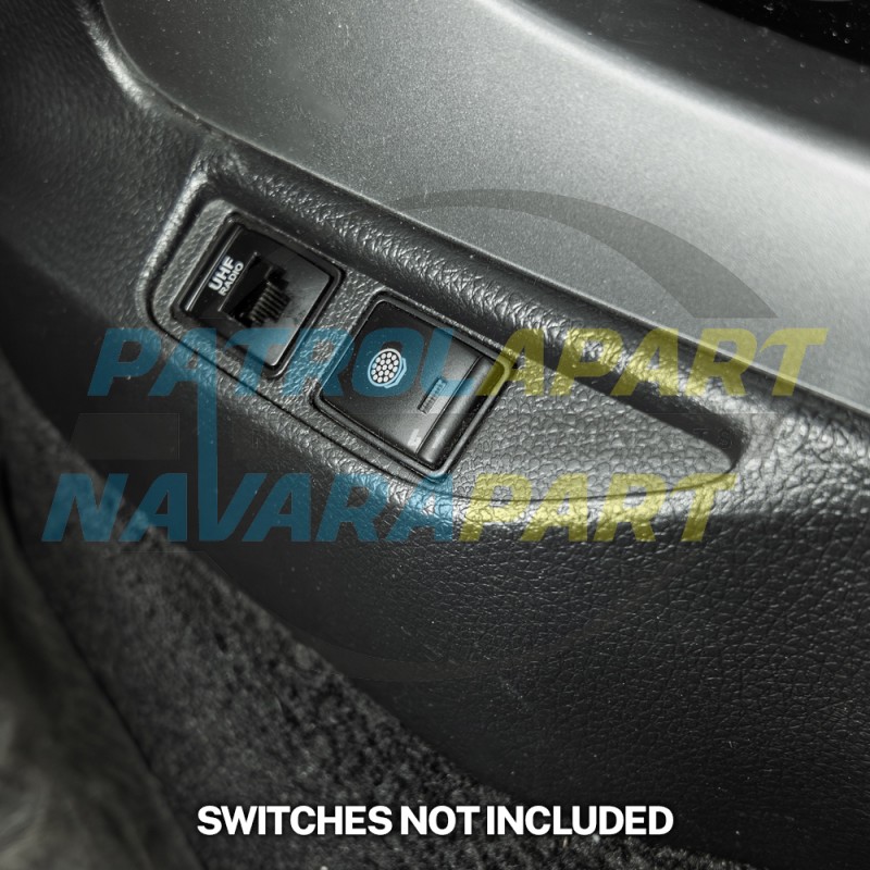 Switch Panels to suit NP300 Navara S1-5