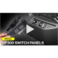 Switch Panels to suit D23 NP300 Navara S1-5
