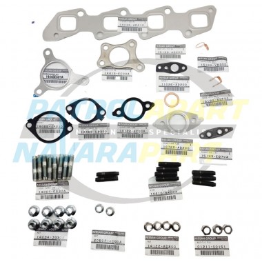 Genuine Nissan Navara D40 R51 YD25 VSK MNT Manifold Replacement Kit Studs / Nuts / Gaskets