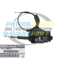 Genuine Door Lock Mechanism Right Hand Front - Nissan Navara D40 (Spanish VSK) & Nissan Pathfinder R51 