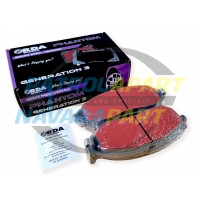 RDA Phantom Premium Brake Pad Front For Nissan Navara D40 V9X