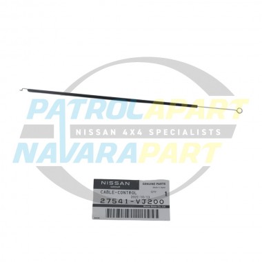 Genuine Nissan Heater Control Cable - Nissan Navara D22