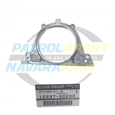 Genuine Nissan Rear Main Seal Housing - D22 Navara YD25 (No Seal)