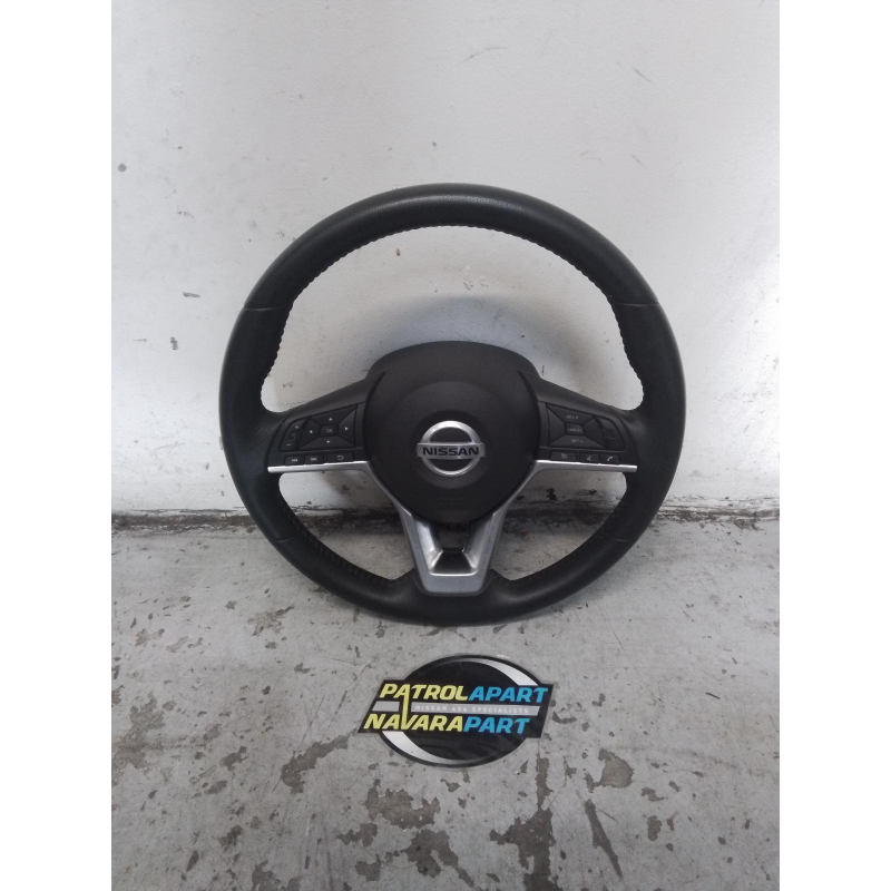 Used Leather Steering Wheel 484306KR1A - Nissan Navara NP300 (12/20~)
