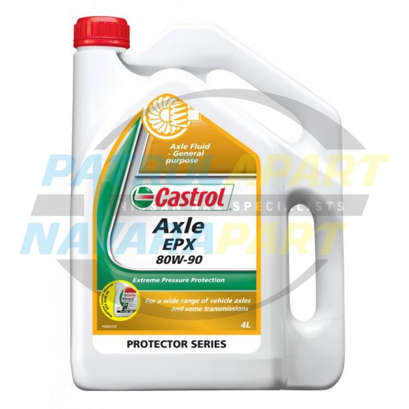 Castrol 80W90 Axle Gear Oil 4L For Nissan Navara