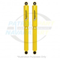 Dobinsons Single Twin Tube Nitro-Gas Shock Absorber Long Travel Rear Leaf - Nissan Navara D23 - GS43-081B