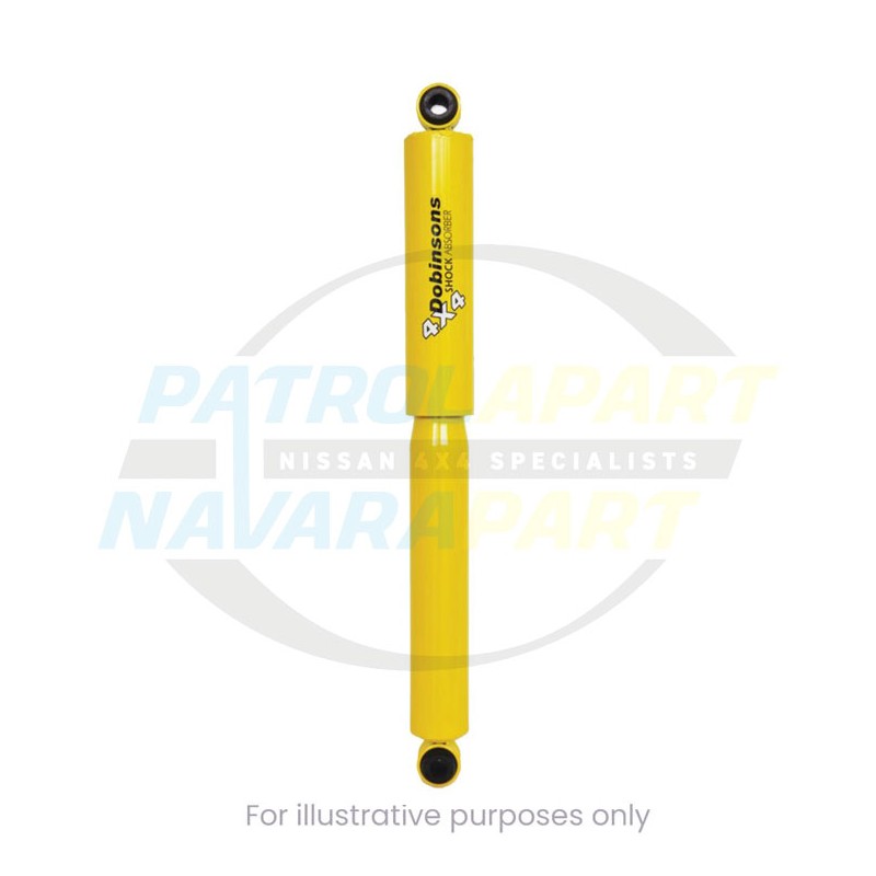 Dobinsons Single Twin Tube Nitro-Gas Shock Absorber Rear - Nissan Navara D23 NP300 - GS45-646