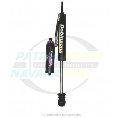 Dobinsons Single 3 Way Adjustable Shock Absorber MRR Rear Leaf - Nissan Navara D40 YD25 VQ40 - MRA45-A645
