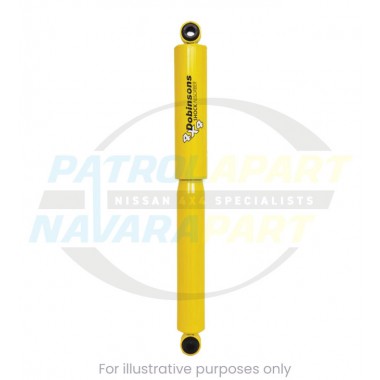 Dobinsons Single Twin Tube Nitro-Gas Shock Absorber Long Travel Rear Leaf - Nissan Navara D23 - GS43-081B